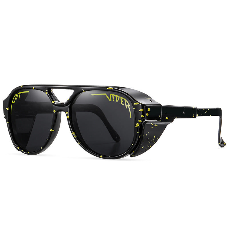 Wholesale PC Color Anti Glare Cycling Sunglasses